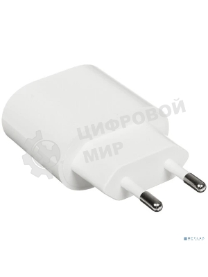 Сетевое зарядное устройство HOCO C109A/Сетевое ЗУ + Кабель Type-C 1m/QC 3.0/1 USB/Выход: 18W/White