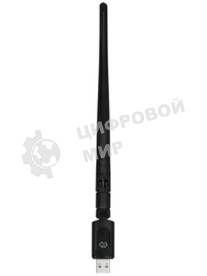 Сетевой адаптер WiFi + Bluetooth Digma DWA-BT5-AC1300E AC1300 USB 3.0 (ант.внеш.съем) 1ант. (упак.:1шт)