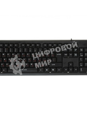 Клавиатура проводная Oklick 120M, USB, черный