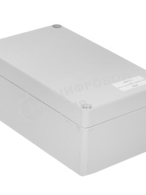 Корпус ACD XG387 Metal case IP65, 200x120x80мм, металлический, 3 отверстия (28 + 28 + 23мм) с резиновыми заглушками, серебристый, совместим с Raspberry Pi 3B, 3B+, 4, Orange Pi