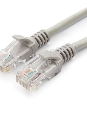 Патч-корд UTP Cablexpert PP12-20M/BK cat.5e, 20м, литой, многожильный, черный