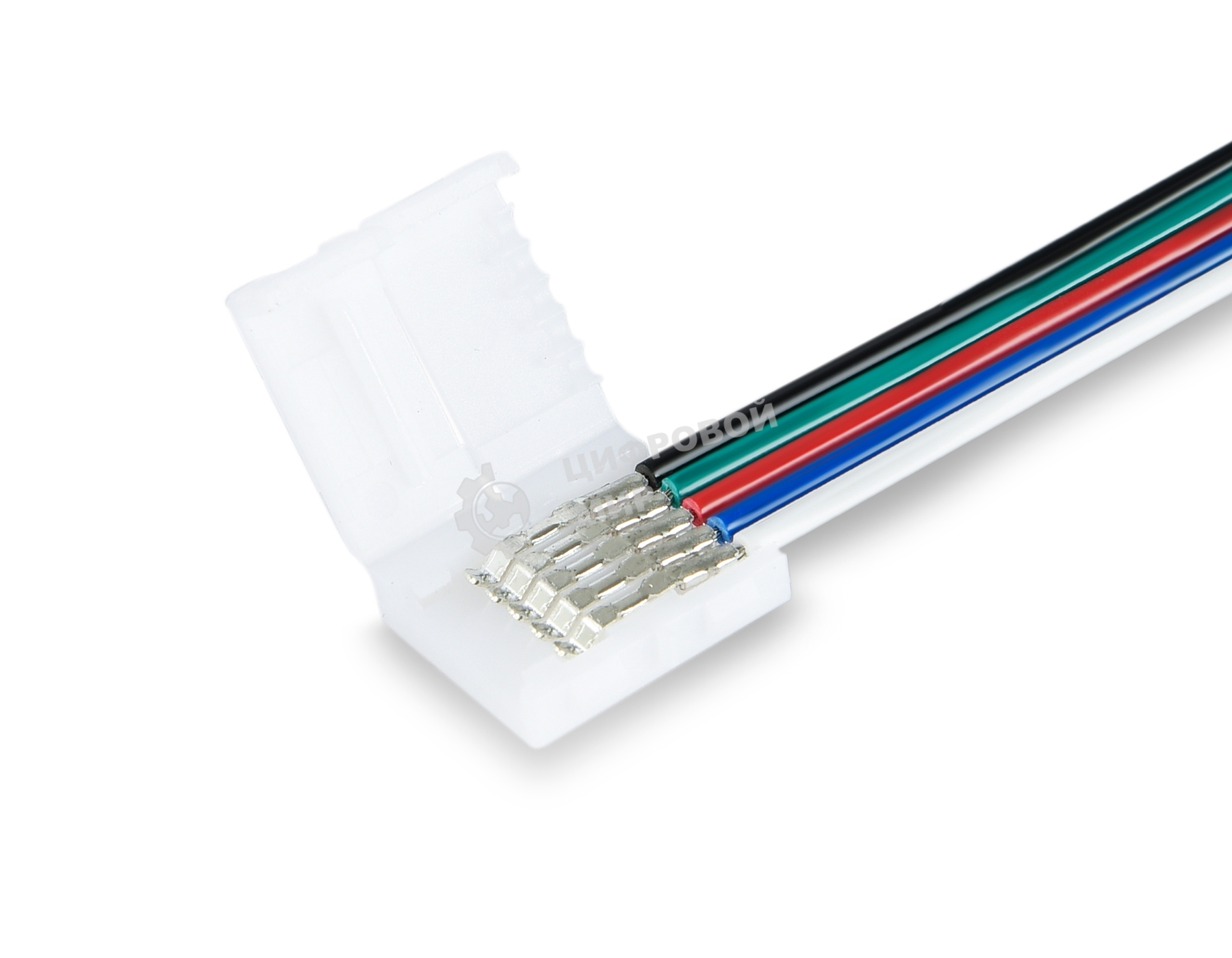 GS7801 Соединитель гибкий двухсторонний 5050 12/24V (5 конт.) (5шт)