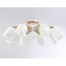 Светильник Ambrella light TR9522/8 WH/GD/FR белый/золото/белый матовый E27*8 max 40W D790*260
