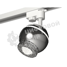 Светильник Ambrella light XT1104001 PSL/CL серебро полированное/прозрачный GU5.3 LED 3W 4200K (A2520, C1104, N7191)