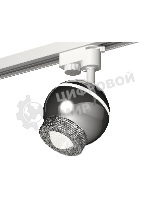 Светильник Ambrella light XT1104001 PSL/CL серебро полированное/прозрачный GU5.3 LED 3W 4200K (A2520, C1104, N7191)