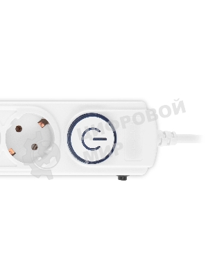 Сетевой фильтр Ippon BK-6-EU-3-10-W 3 м, 6 розеток, белый, коробка