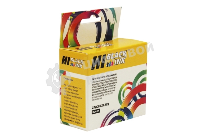 Картридж HP DJ 3320/3325/3420 , №27 (Hi-Black) C8727AE, BK