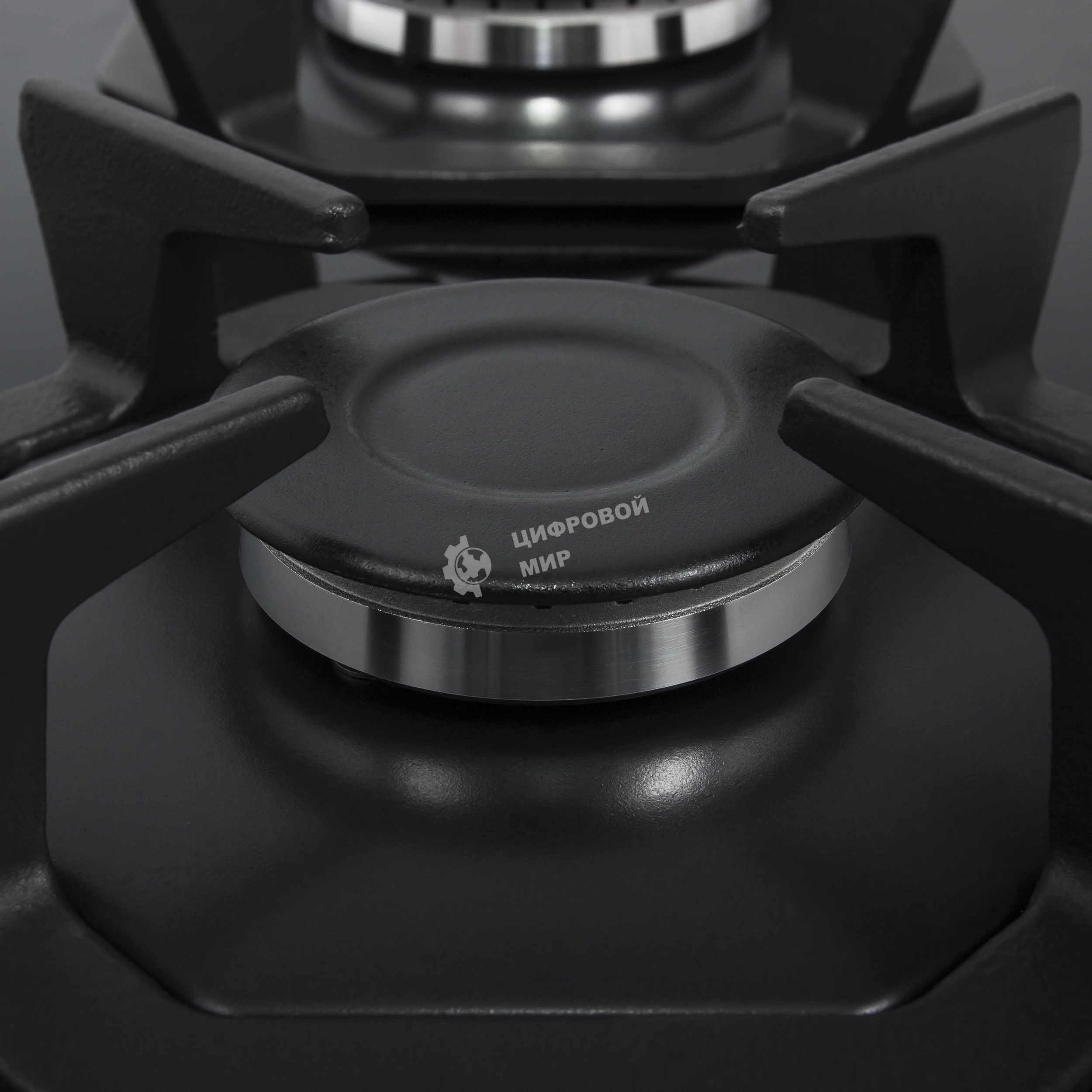 Газовая варочная панель Maunfeld EGHG.64.2CB/G, 4 конфорки, закаленное стекло, черный