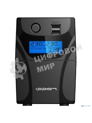 Источник бесперебойного питания Ippon Back Power Pro II 800 480Вт 800ВА черный