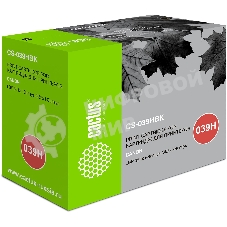 Картридж лазерный Cactus CS-039HBK черный (25000 стр.) для Canon LBP 351x i-Sensys/352x i-Sensys