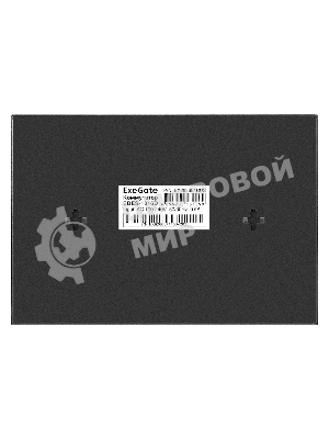 Коммутатор неуправляемый ExeGate EDES-1016D (16-портовый UTP 10/100Mbps, металлический корпус, с возможностью установки в стойку)