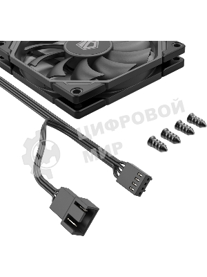 Вентилятор ID-Cooling TF-9215-K черный 92мм 2800rpm 35.2db 4-pin