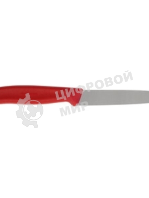 Нож кухонный Victorinox Swiss Classic (6.7638.C1) для чистки овощей и фруктов лезв. 80 мм серрейт. заточка желтый