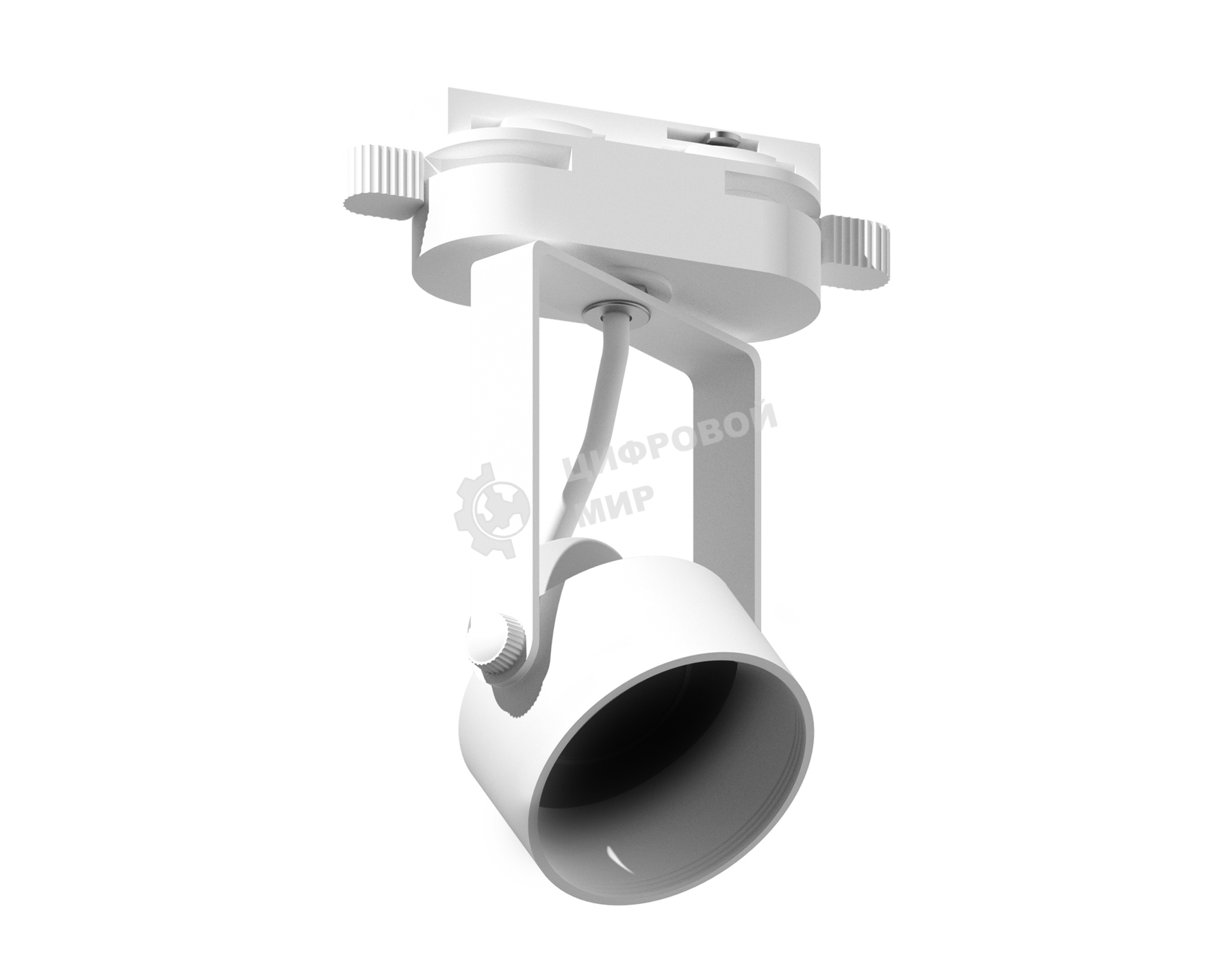 Корпус светильника C6601 WH белый D60*H135mm Out122mm MR16 GU10 (насадки D60mm)