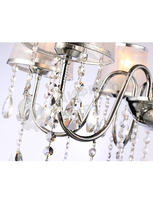 Светильник Ambrella light TR4588/6 CH/SL хром/серебро E14/6 max 40W D660*570