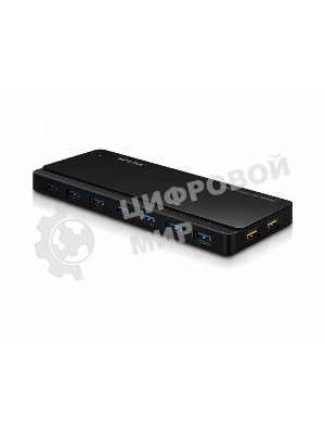 Сетевое оборудование TP-Link UH720 7 ports USB 3.0 Hub with 2 power charge ports (2.4A Max), Desktop, a 12V/4A Power Adapter included