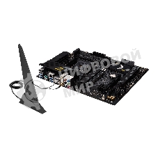 Материнская плата ASUS TUF GAMING B550-PLUS WIFI II, AM4, AMD B550, 4xDDR4, 6xSATA, 2xM.2, 1xPCI-E 3.0 x16, 1xPCI-E 4.0 x16, 3xPCI-E x1, 1xDP, 1xHDMI, 1x 2.5Gb LAN, 2xUSB-A 3.2 Gen 1, 1xUSB-A 3.2 Gen 2, 1xUSB-C 3.2 Gen 2, 3x3.5 мм, 7.1, ATX