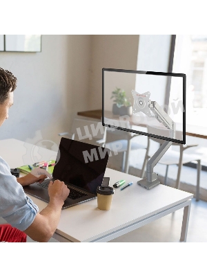 Кронштейн Arm media LCD-T35 серебристый, 6 шт/уп. Кр. алюм. настол. для мон.17