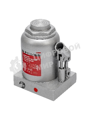 Домкрат гидравлический бутылочный Matrix, 30 т, h подъема 244–370 мм