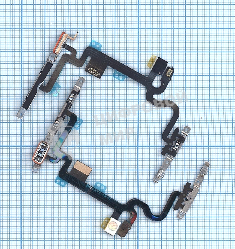 Шлейф кнопки включения и кнопок громкости для iPhone 7