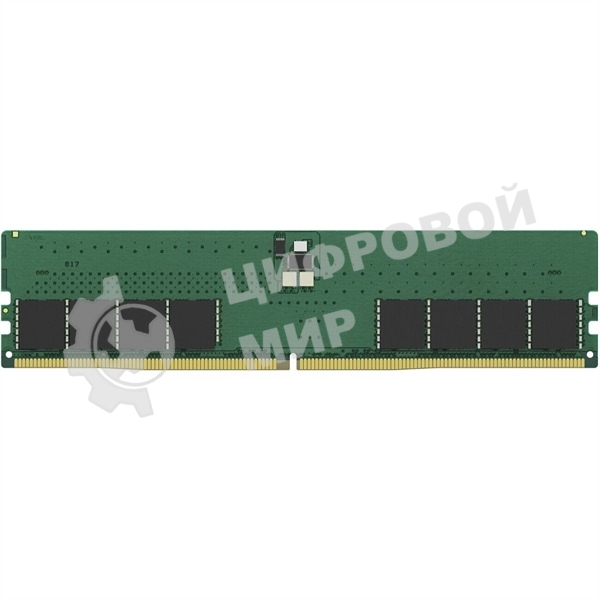 Оперативная память Kingston ValueRAM, DDR5, 32GB (1x32GB), 5600MHz, CL46, DIMM