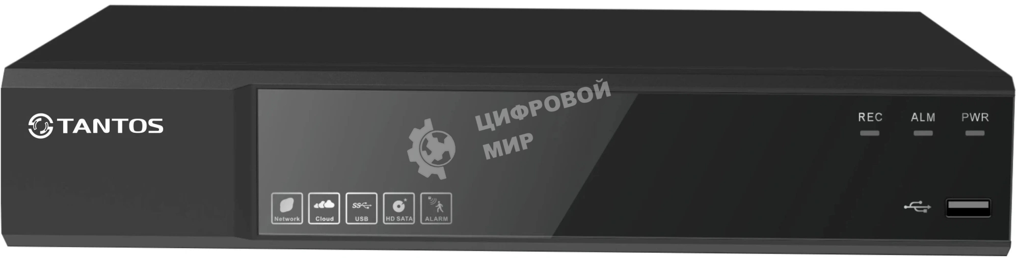 Сетевой 8 канальный регистратор Tantos TSr-NV08154 для IP камер