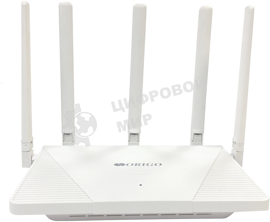 Роутер беспроводной Origo OWR3030AXG (OWR3030AXG/A1A) AX1800 10/100/1000BASE-T белый