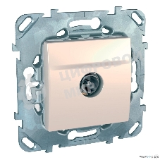 Механизм розетки TV 1-м СП Unica простая беж. SchE MGU5.462.25ZD