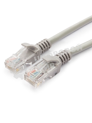 Патч-корд UTP Cablexpert cat.5e, 10м, литой, многожильный серый