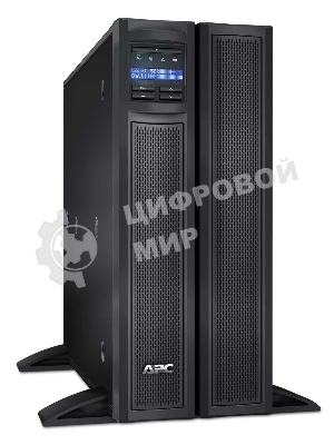 Источник бесперебойного питания APC Smart-UPS X SMX2200RMHV2U 1980Вт 2200ВА черный