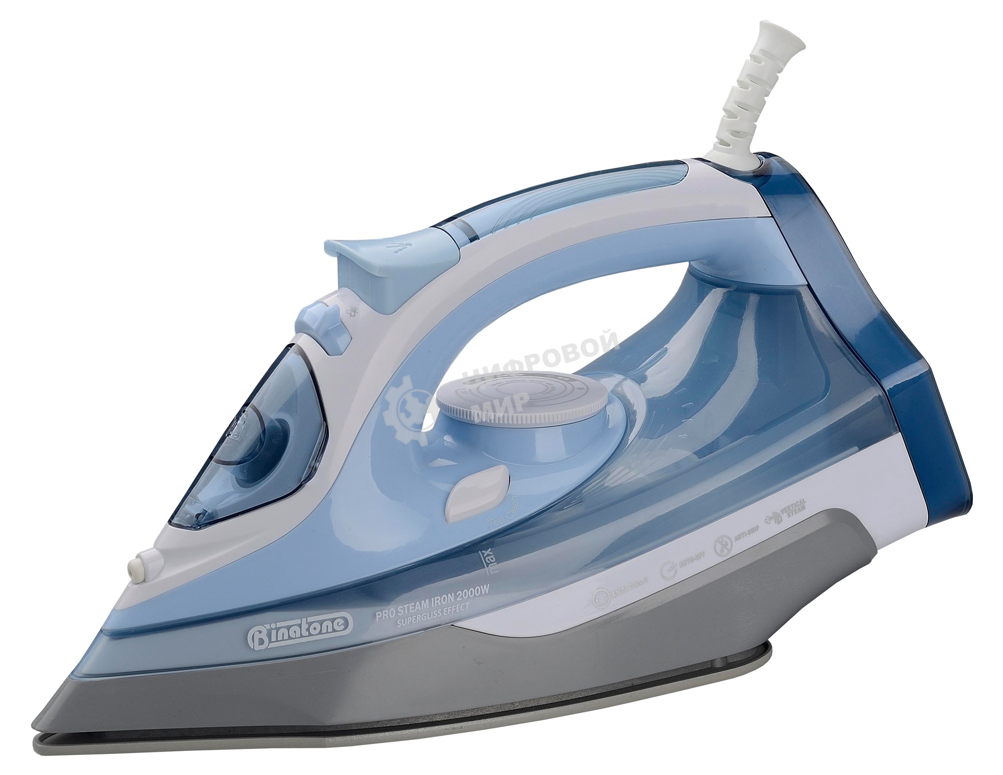 Утюг Starwind SIR2650 2600 Вт голубой/белый