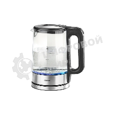 Чайник электрический Centek CT-0032 стекло 1.7л, 2200Вт, Внутр.LED подсветка, Быстрое кипячение, Фил
