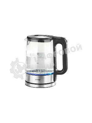 Электрочайник Centek CT-0032 прозрачный, 1.7 л, 2200 Вт, скрытый нагревательный элемент