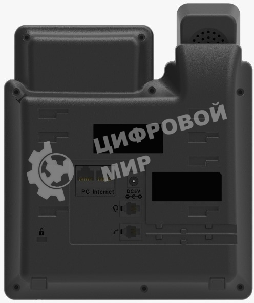 Телефон IP Dinstar C60UP черный