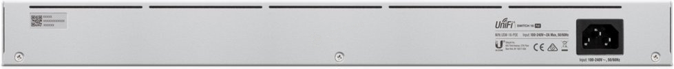 Коммутатор Ubiquiti UniFi USW-16-POE 2SFP 8PoE+ 42W управляемый