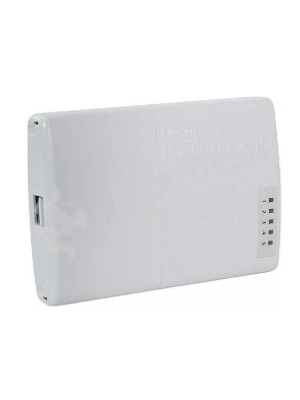 Маршрутизатор MikroTik RB750P-PBr2 PowerBox with 650MHz CPU, 64MB RAM, 5xLAN (four with PoE out), RouterOS L4, outdoor case, PSU, PoE, mounting set