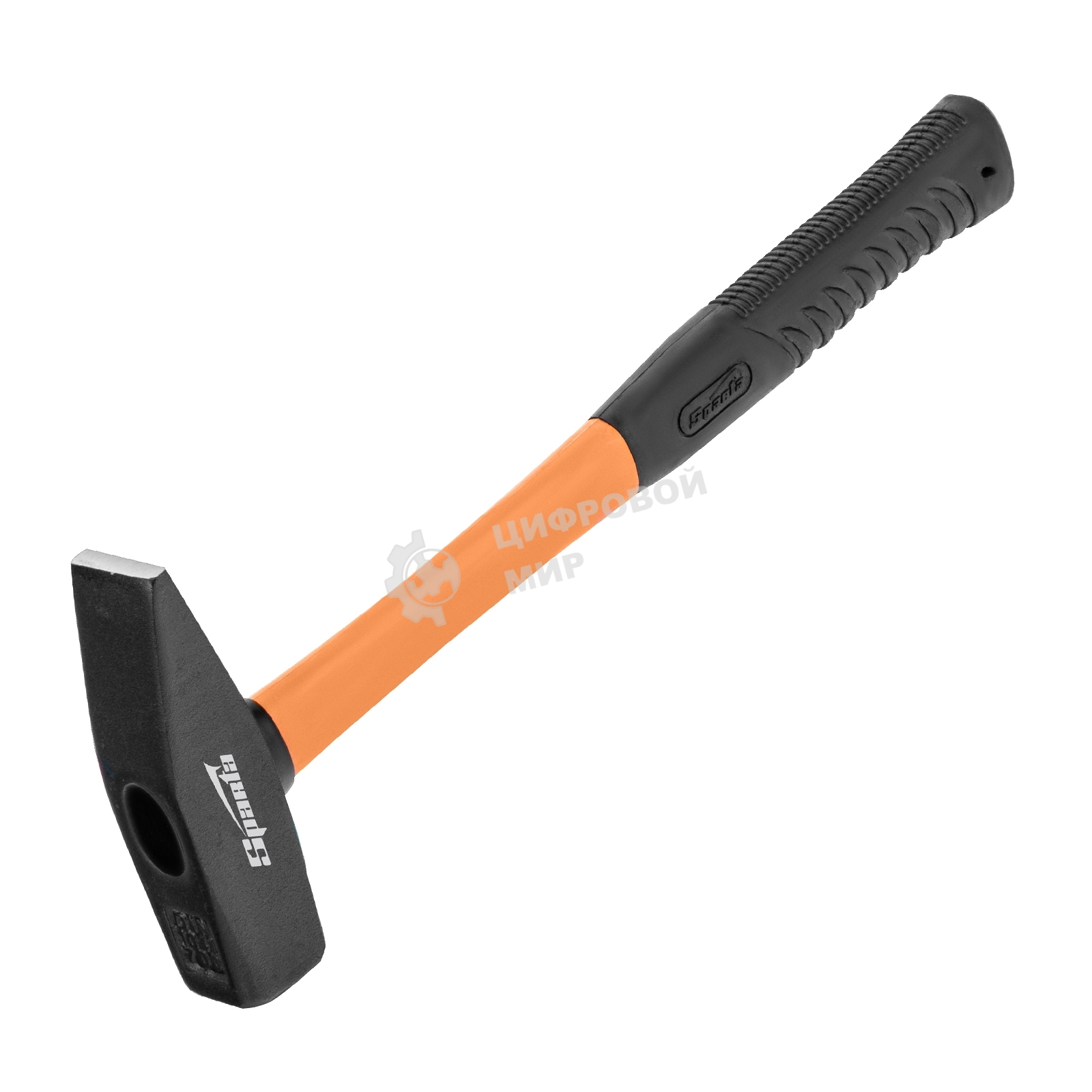 Молоток слесарный Sparta 700 г, фибергласовая обрезиненная рукоятка