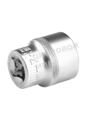 Головка торцевая Stels 24 мм, 12-гранная, CrV, под квадрат 1/2