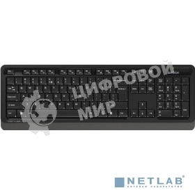 Комплект клавиатура + мышь A4Tech Fstyler FG1010 клав:черный/серый мышь:черный/серый USB беспроводная Multimedia