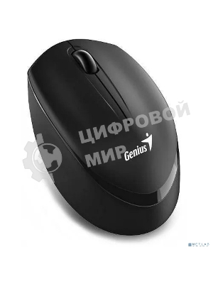 Мышь беспроводная Genius NX-7009 черный, 1200 dpi, радиоканал, USB, кнопки - 3