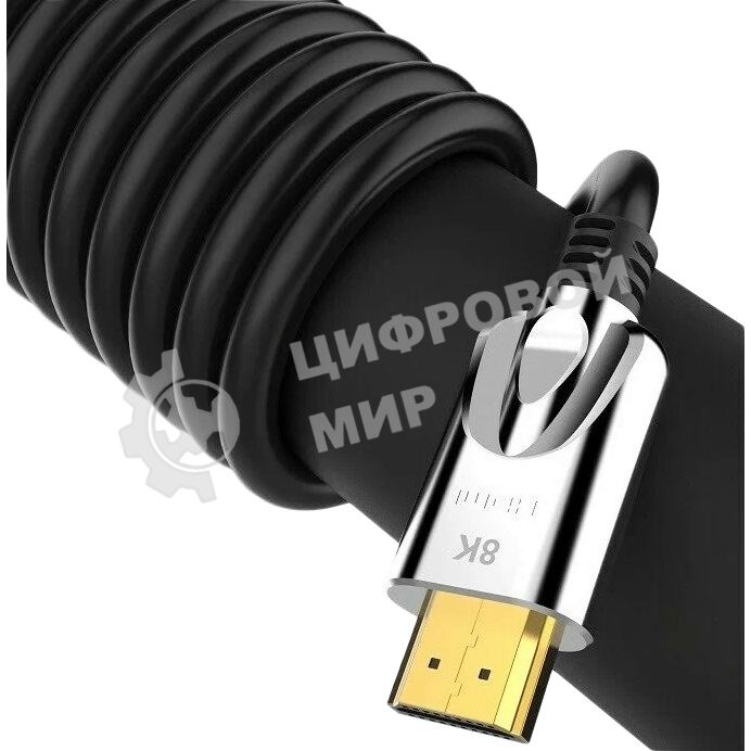 Кабель HDMI 19M/M,ver. 2.1, 8K@60 Hz 1.5m VCOM CG862-1.5M VCOM/TELECOM