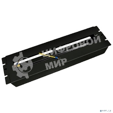 Корпус с DIN-рейкой Cabeus PS-3U-BK на 22 места, 19 дюймов, 3 юнита, цвет черный (RAL 9004)