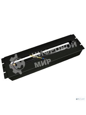 Корпус с DIN-рейкой Cabeus PS-3U-BK на 22 места, 19 дюймов, 3 юнита, цвет черный (RAL 9004)