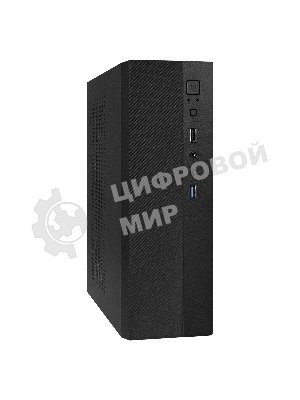 Компьютерный корпус Desktop ExeGate MI-301U-250 (mATX/mini-ITX, 1U-F250S 4см, 1хUSB+1хUSB 3.0, аудио, черный)