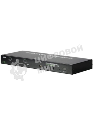 Переключатель KVM ATEN CS1716i-AT-G 16-портовый PS/2-USB KVM Over the NET переключатель c доступом c локального и удаленых рабочих мест.