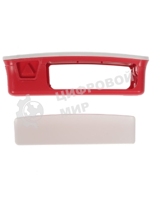 Корпус RA129 red-белый для микрокомпьютера Raspberry Pi 3. ACD Red+White ABS Plastic case for Raspberry Pi 3