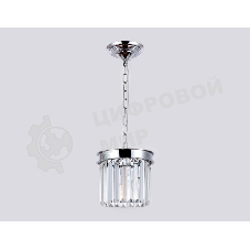 Светильник Ambrella light TR5101 CH/CL хром/прозрачный E14 max 40W D200*575