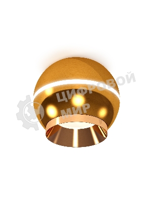 Светильник Ambrella Light XS1105002 PYG золото желтое полированное MR16 GU5.3 LED 3W 4200K (C1105, N7034)