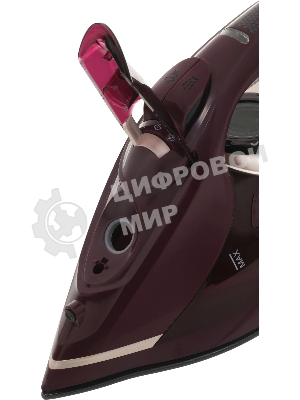 Утюг Vitek VT-IRN1204 бордовый, 2400 Вт, 23 г/мин, 150 г/мин, 450 мл
