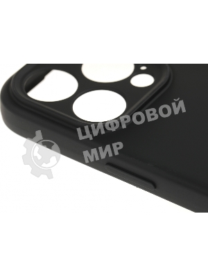 Чехол (клип-кейс) BoraSCO для Apple iPhone 15 Pro черный (72429)